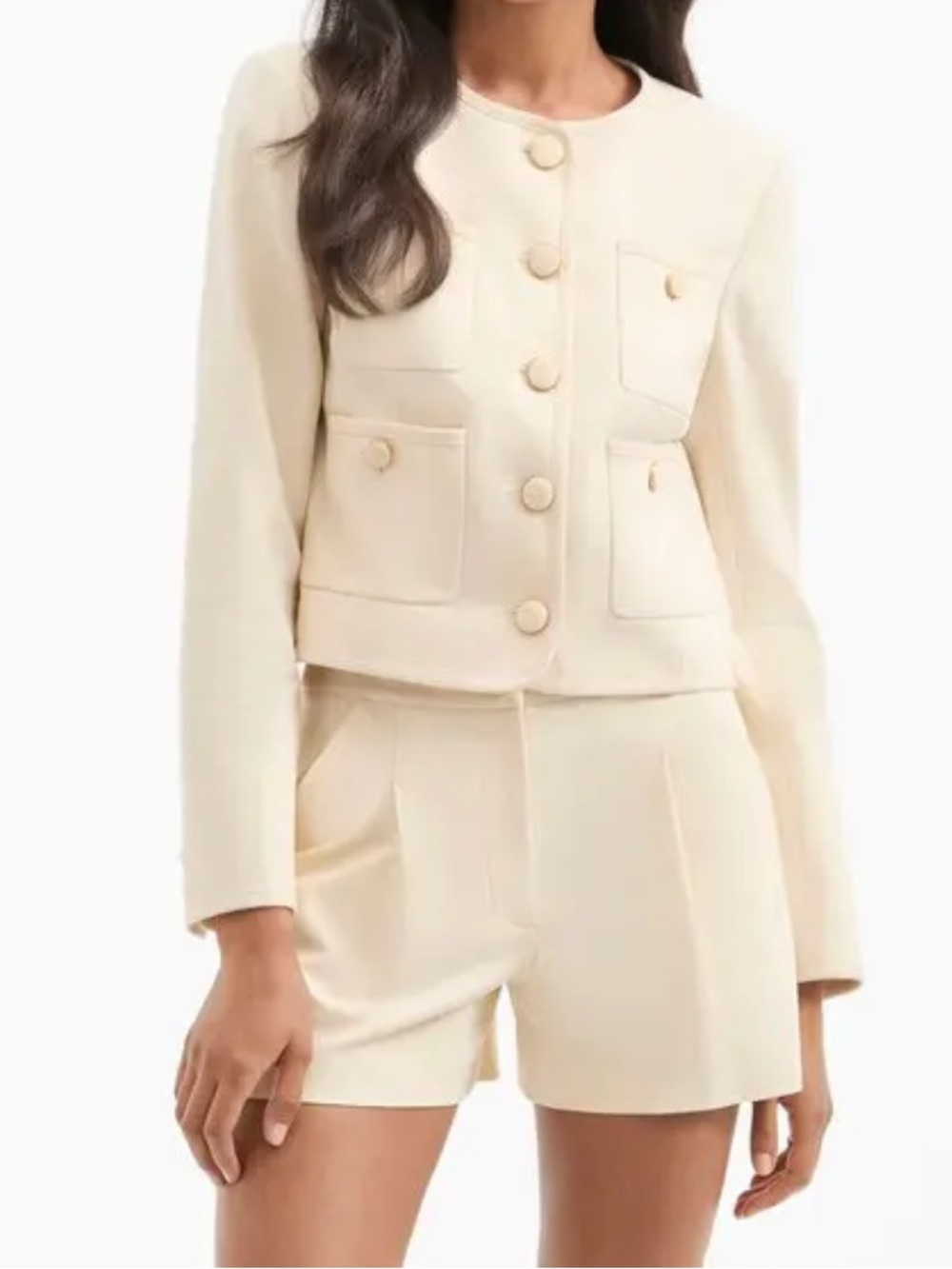 Cirtane Collarless Jacket